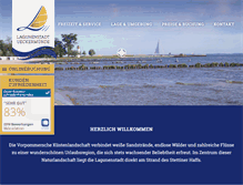 Tablet Screenshot of lagunenstadt.de